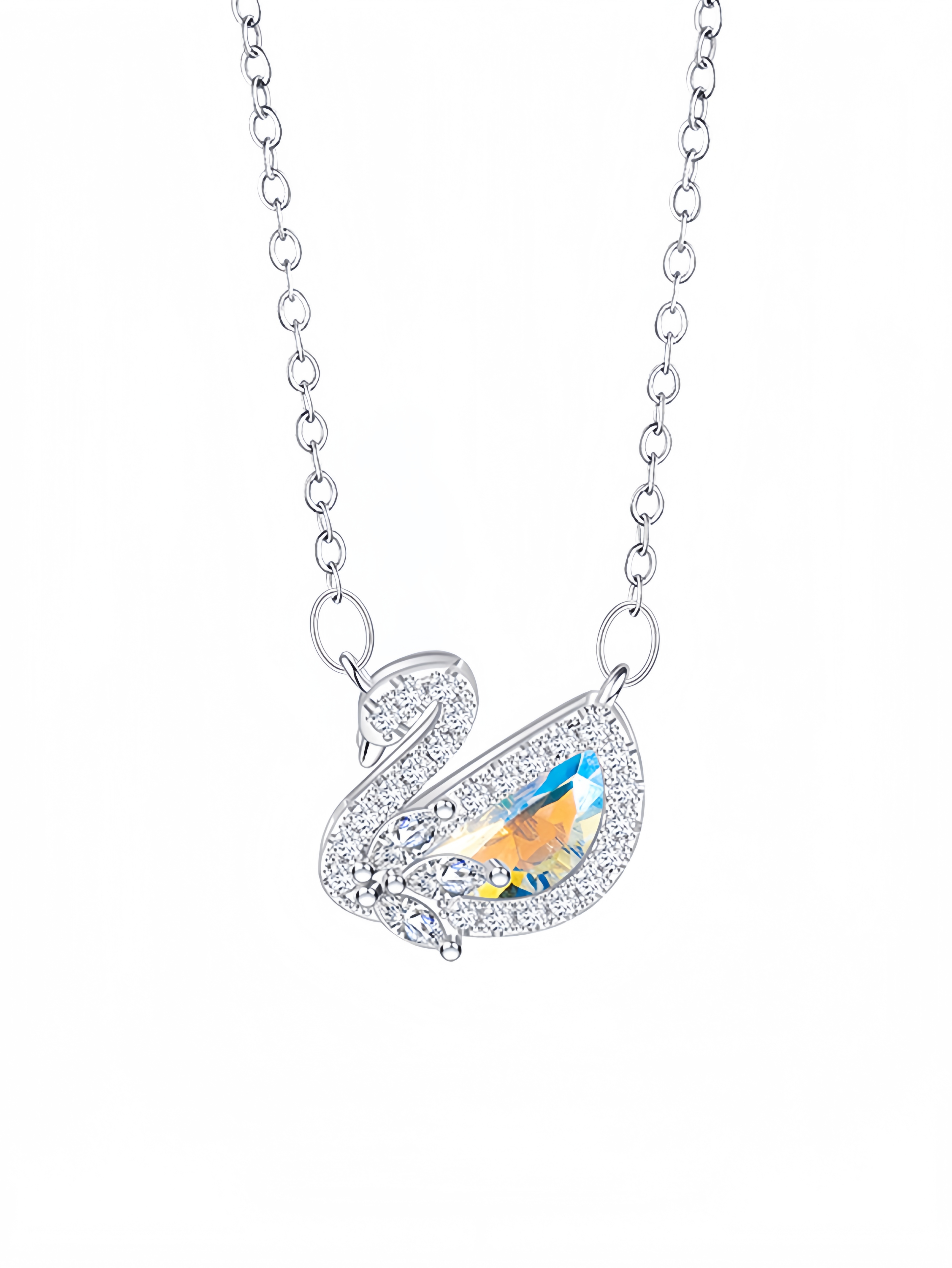 Silver Animal Pendant Necklace