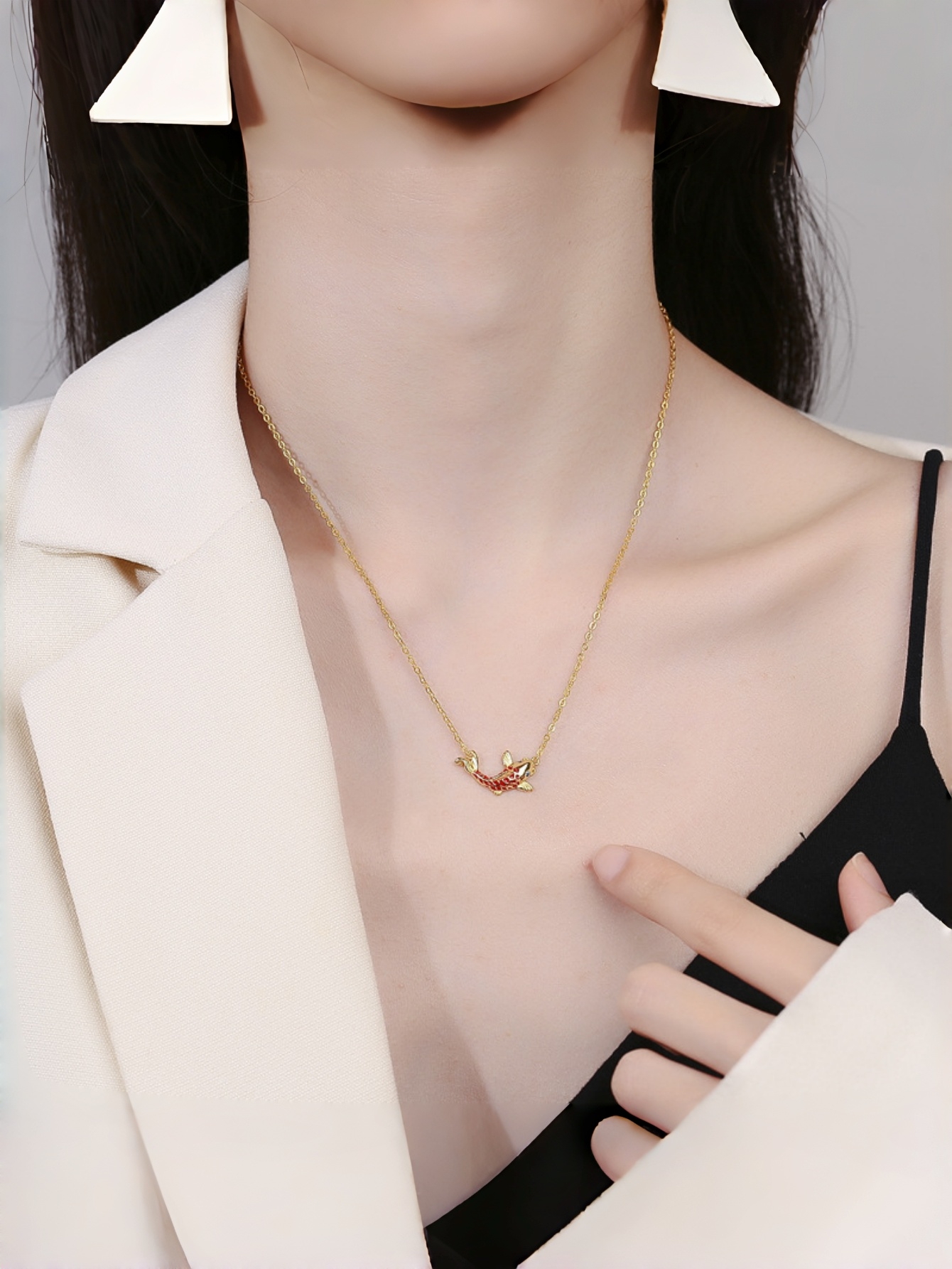 Multi Animal Pendant Necklace