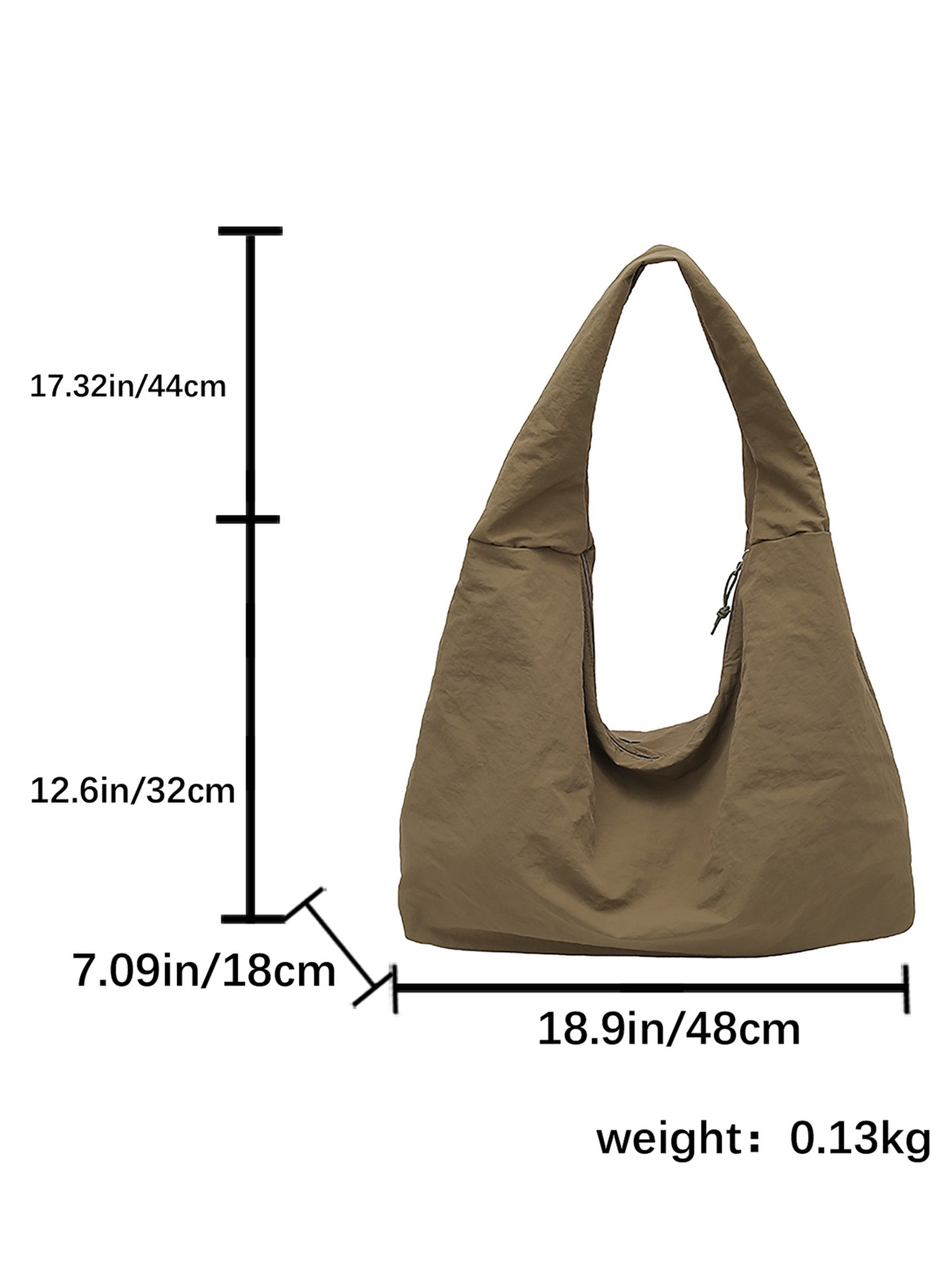 Green Hobo Shoulder Bag