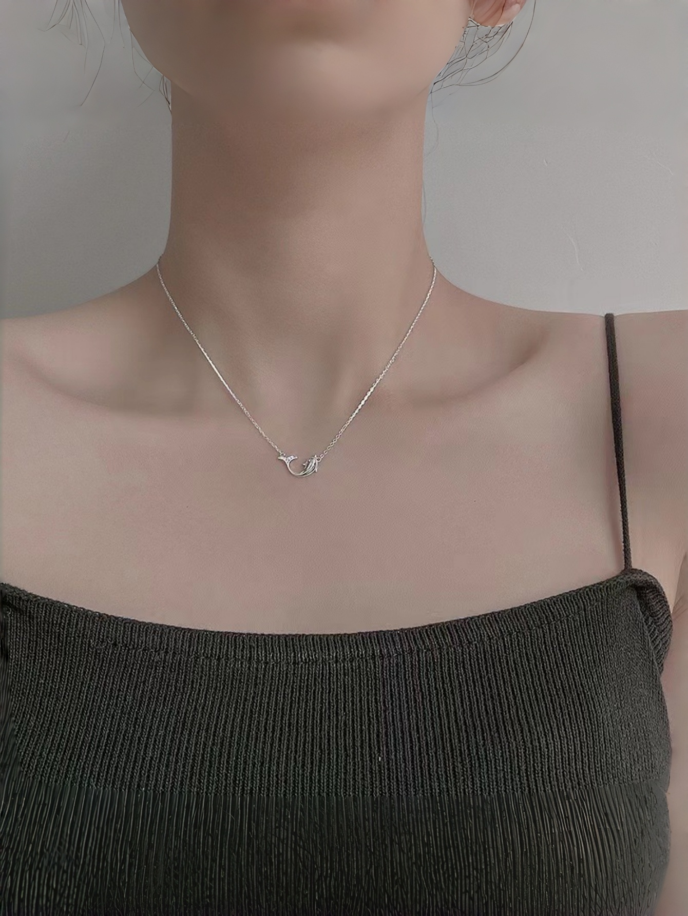 Silver Animal Pendant Necklace