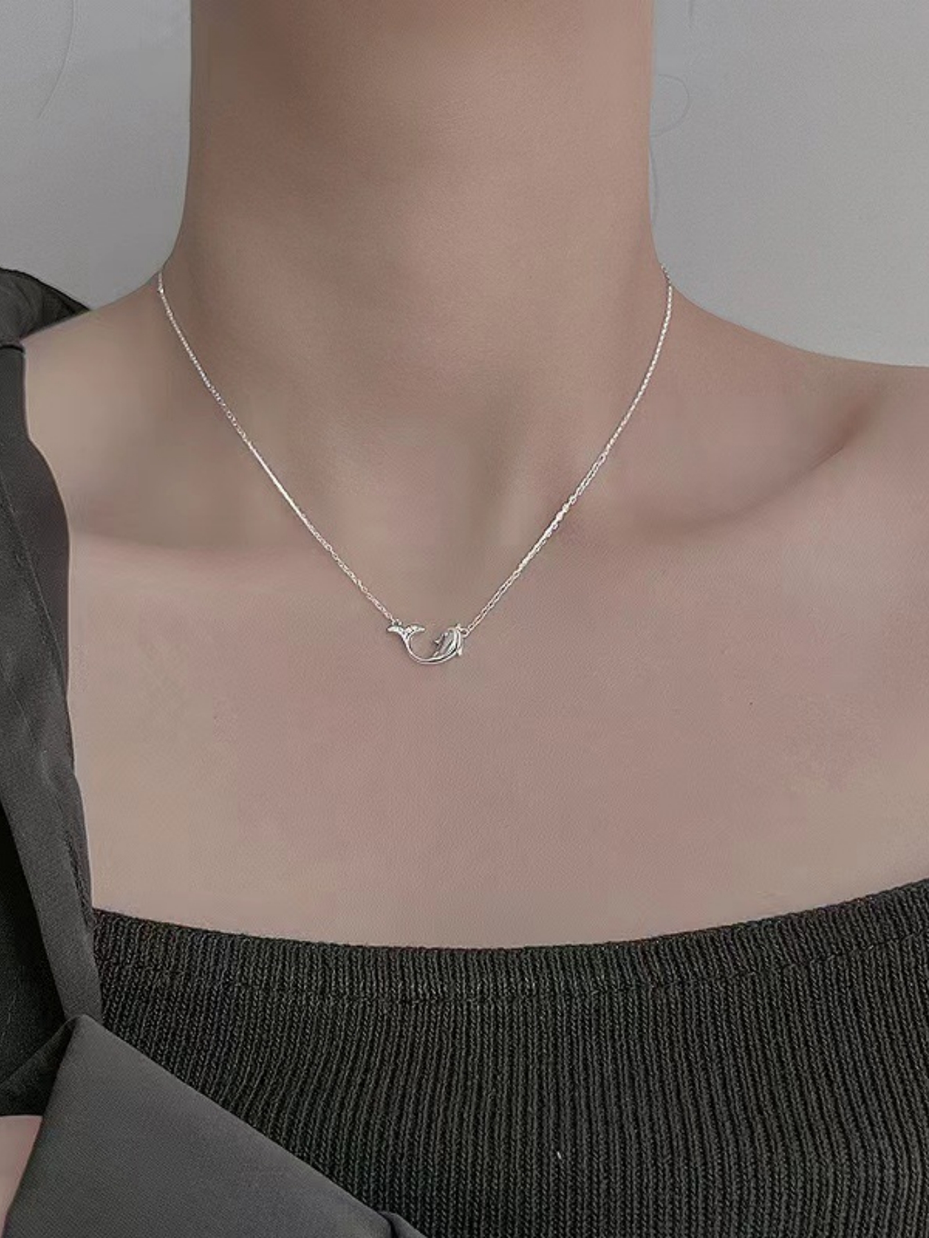 Silver Animal Pendant Necklace