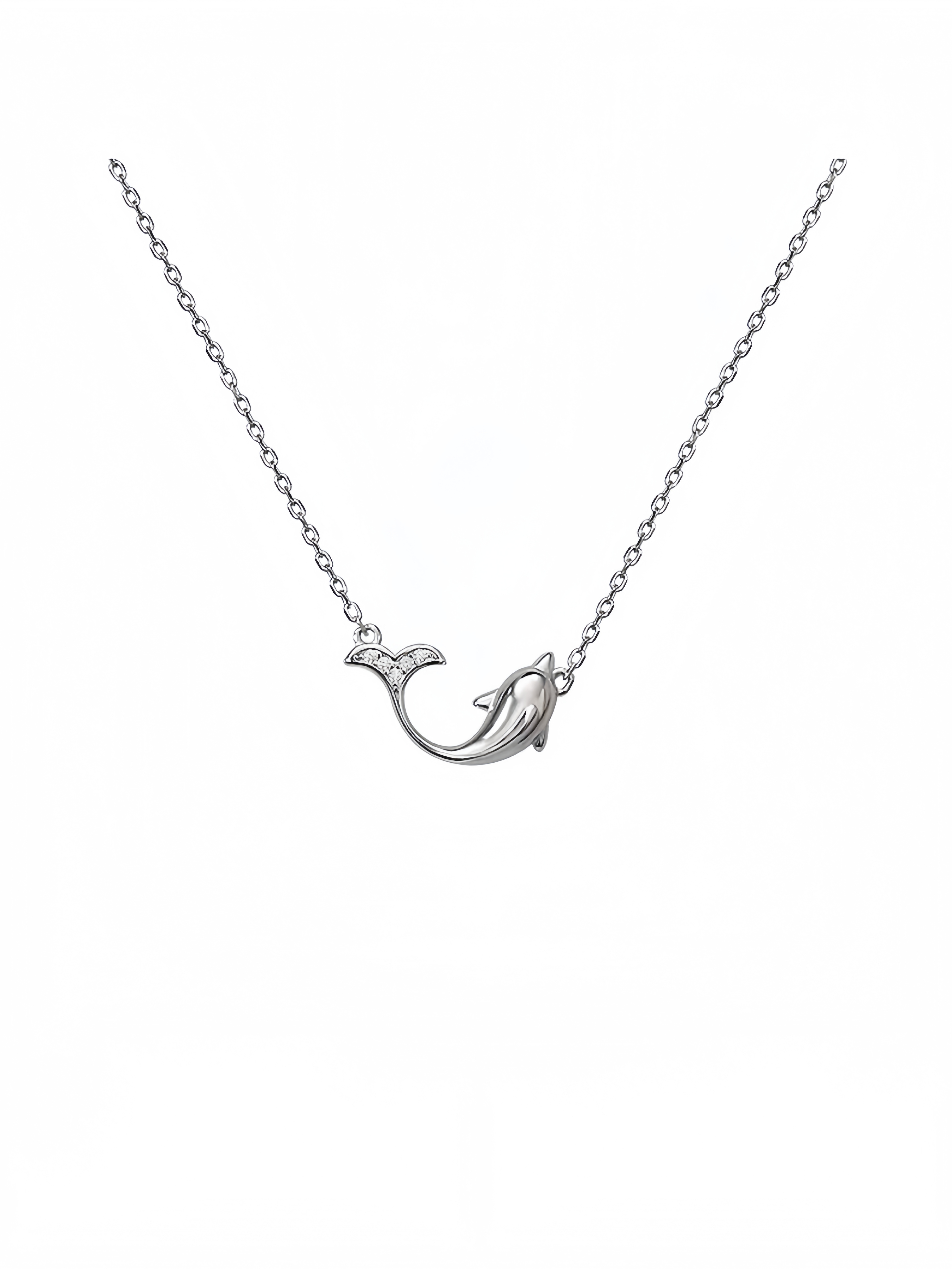 Silver Animal Pendant Necklace