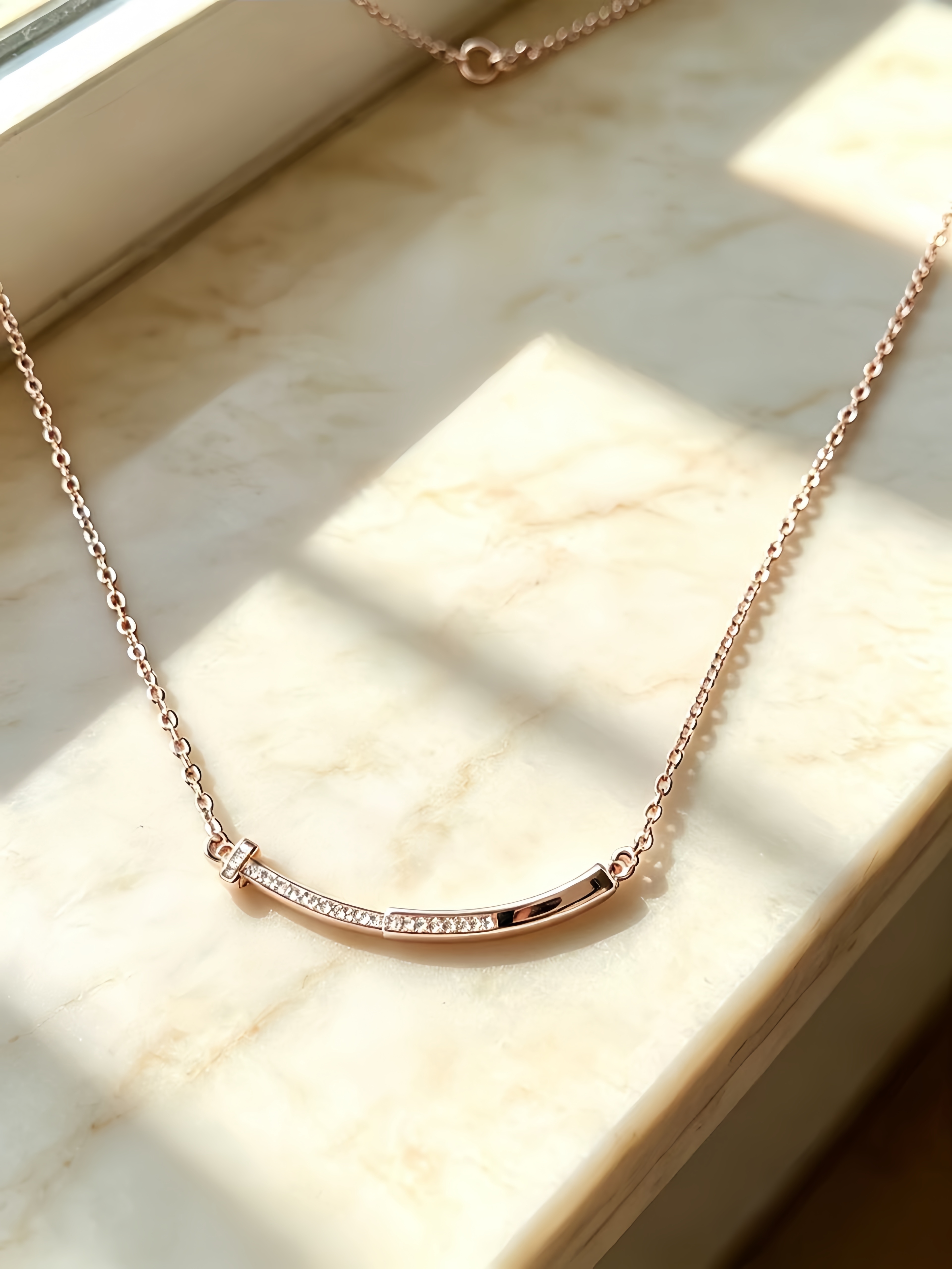 Copper Gemstone Pendant Necklace