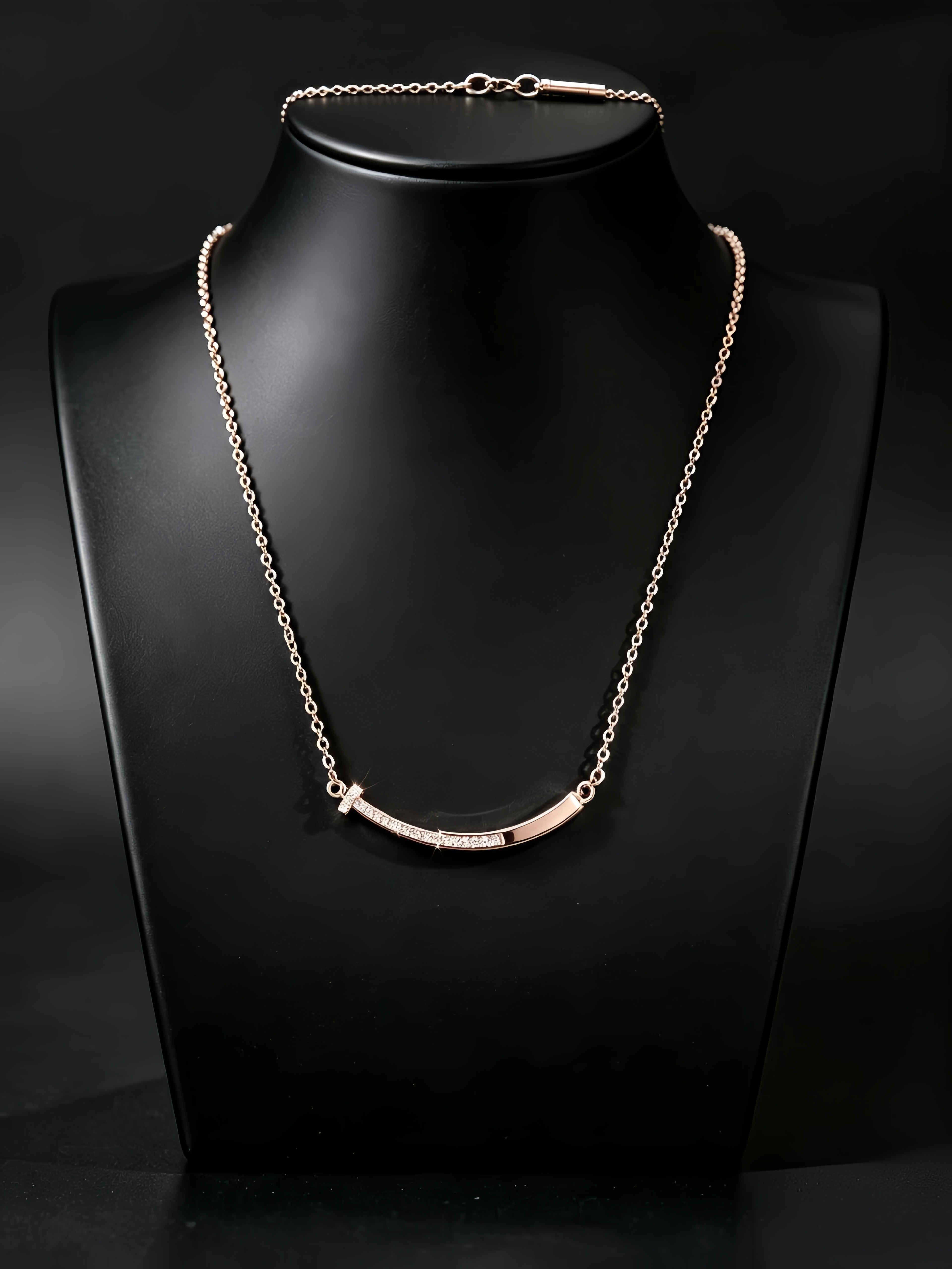 Copper Gemstone Pendant Necklace