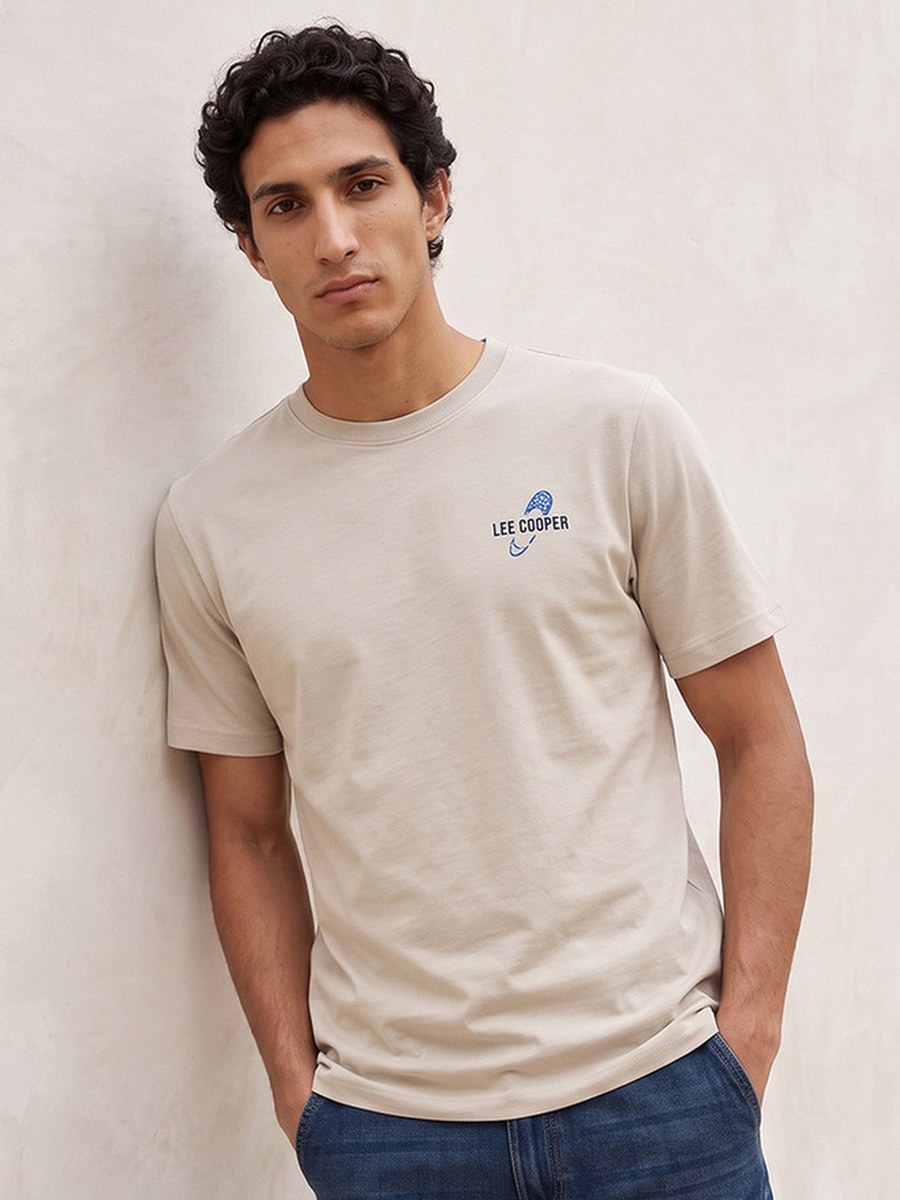 Cotton Crew Neck T-shirt
