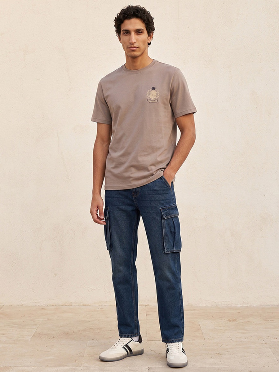 Cotton Crew Neck T-shirt