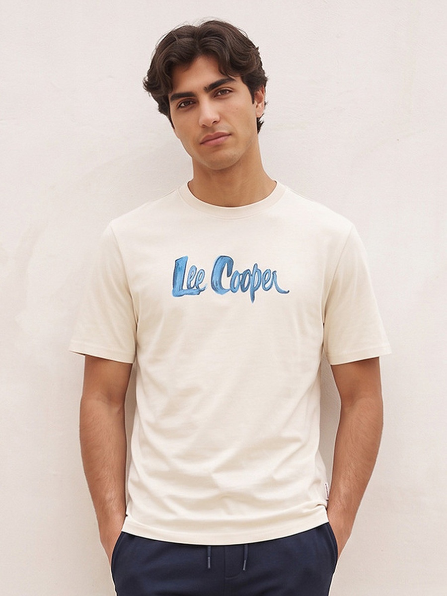 Regular Fit Cotton Crew Neck T-shirt