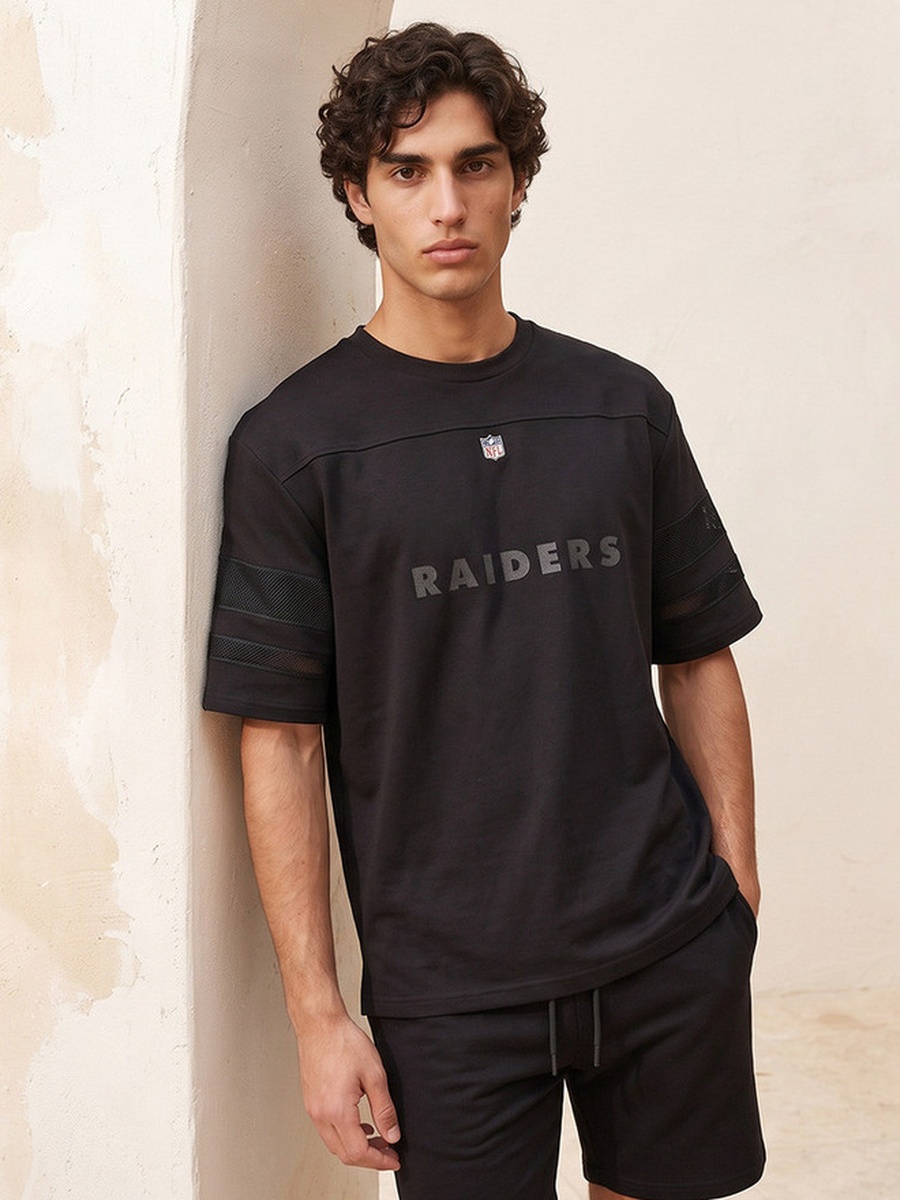 New York Jets Regular Fit Jersey Crew Neck T-shirt