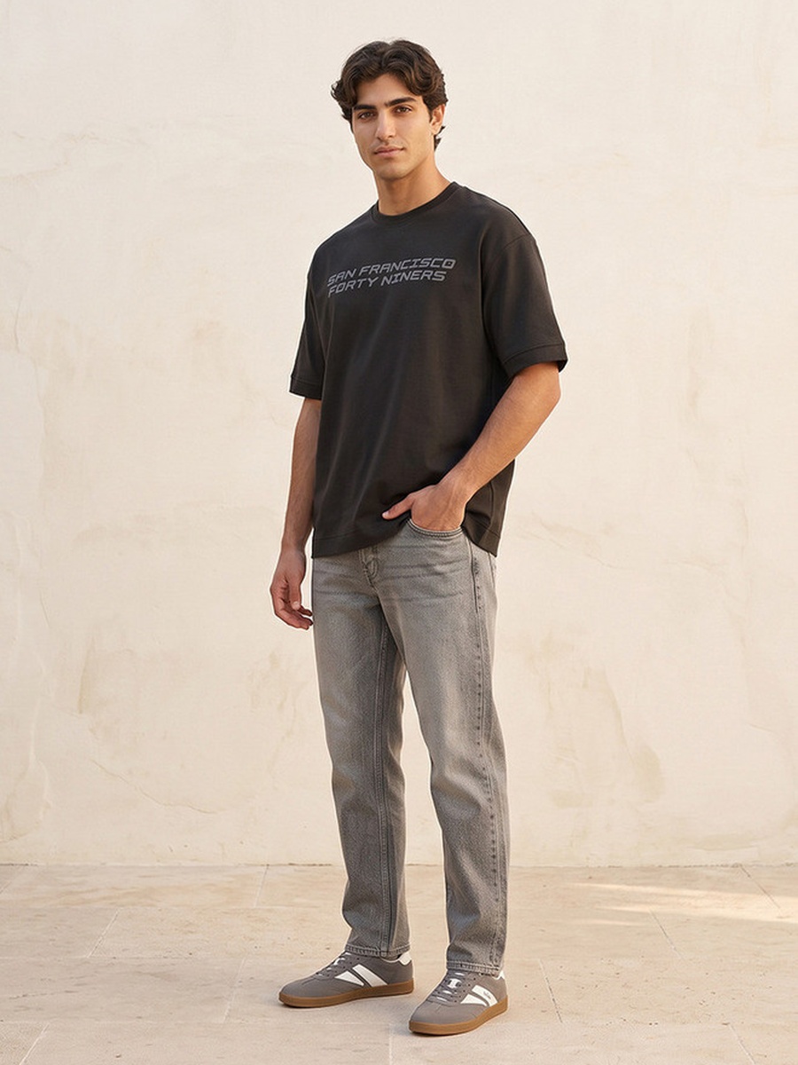 San Francisco Forty Niners Cotton Crew Neck T-shirt
