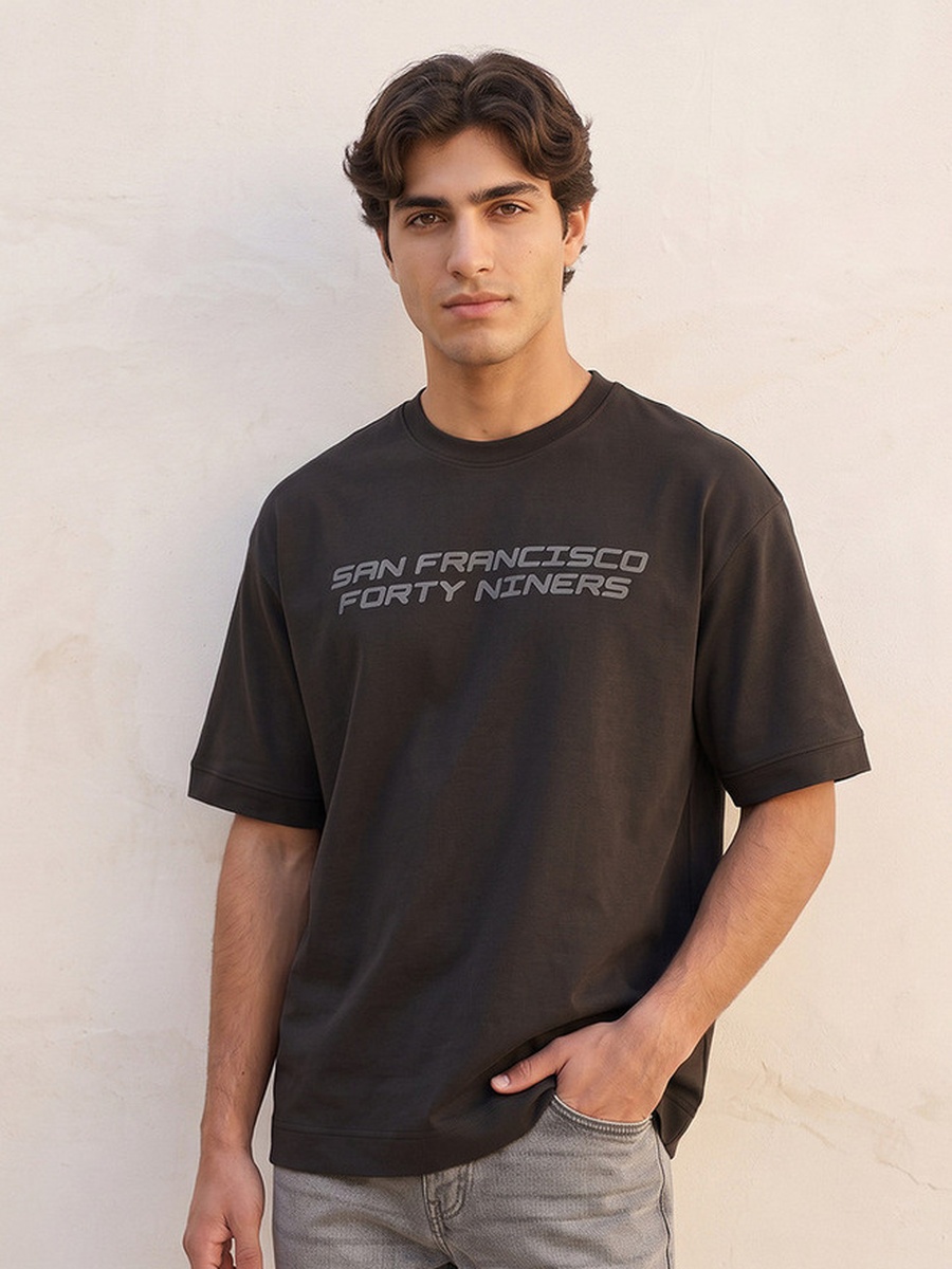 San Francisco Forty Niners Cotton Crew Neck T-shirt