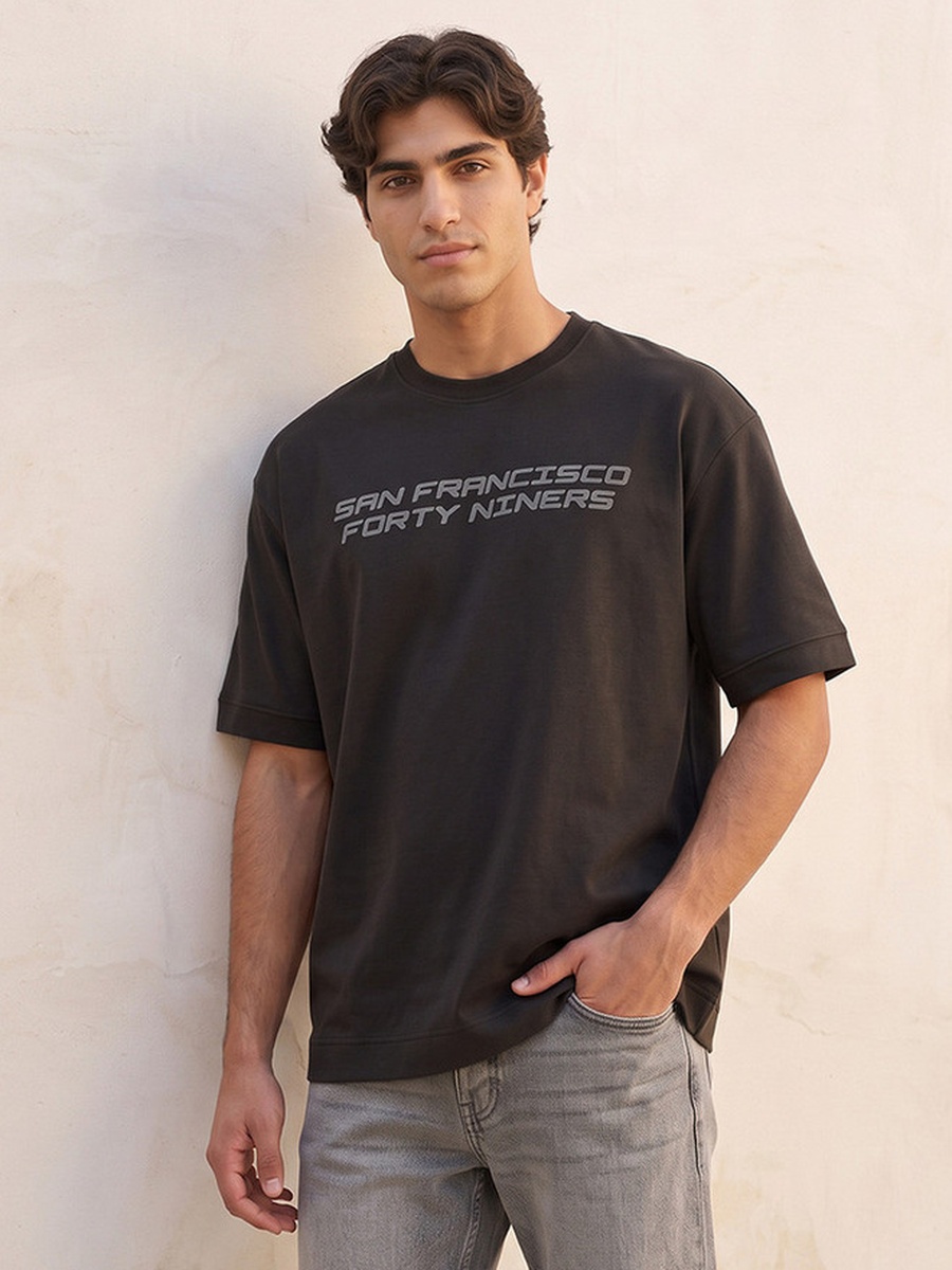 San Francisco Forty Niners Cotton Crew Neck T-shirt
