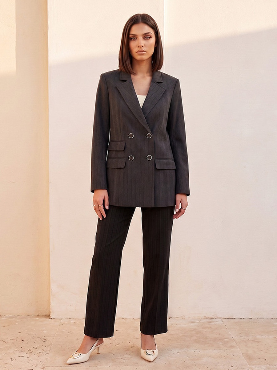 Blazer with Notch Lapel