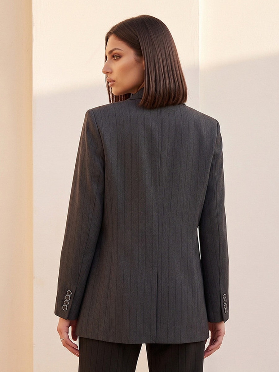 Blazer with Notch Lapel