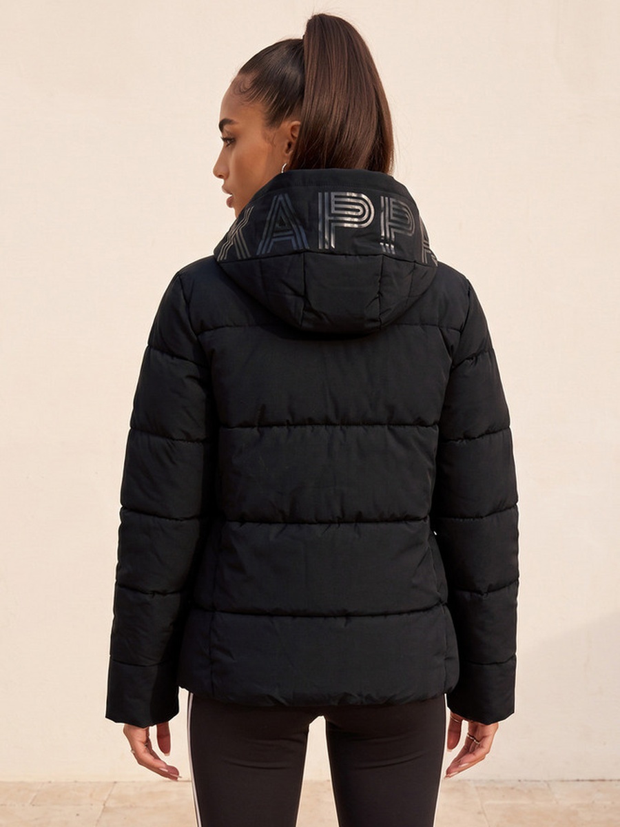 Quilted 2-Way Stretch Hooded Jacket