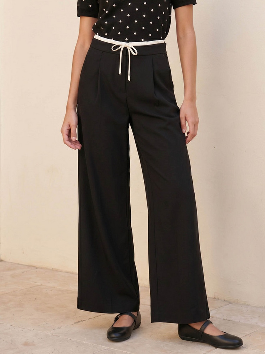 Wide Leg Trousers