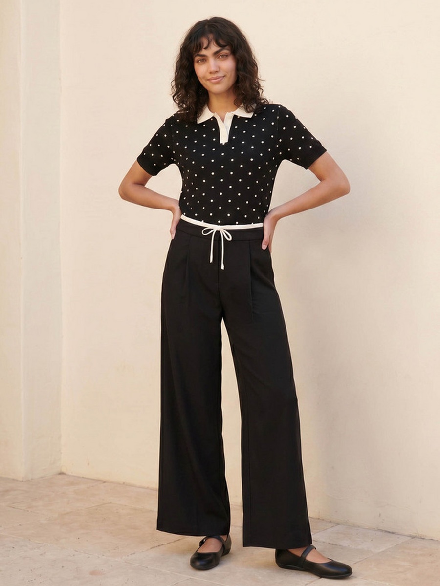 Wide Leg Trousers