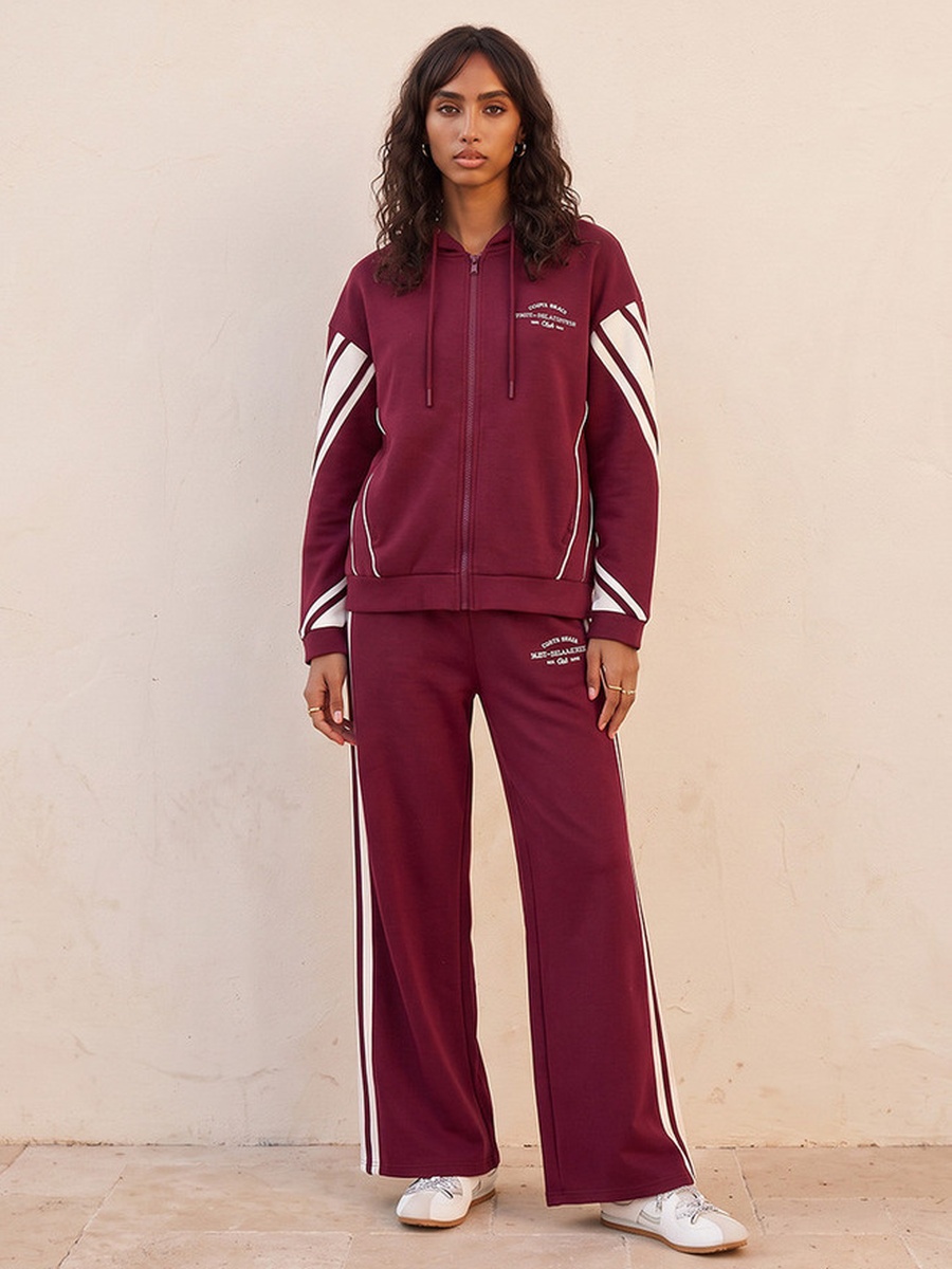 Track Pants with Drawstring Closure