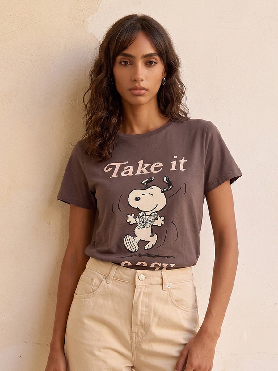 Snoopy Cotton T-shirt