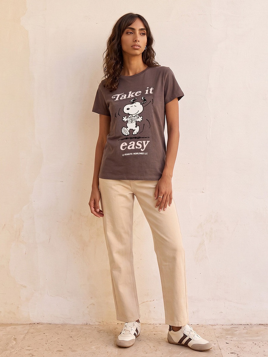 Snoopy Cotton T-shirt