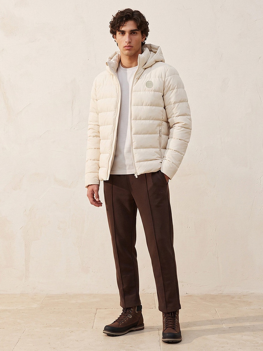 Puffer Jacket with Hood