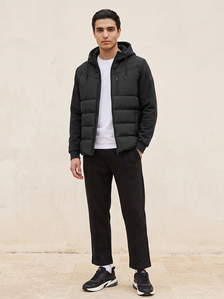 Puffer Jacket with Hood