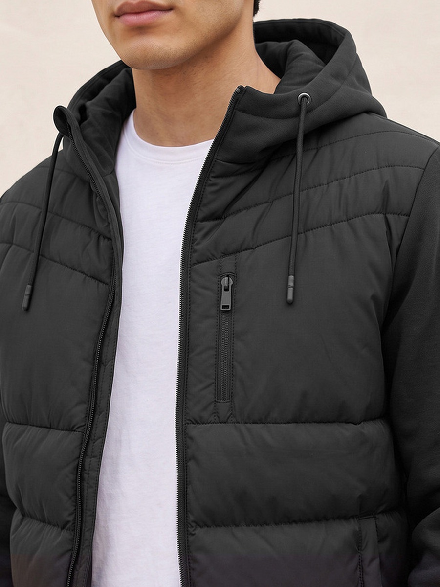 Puffer Jacket with Hood