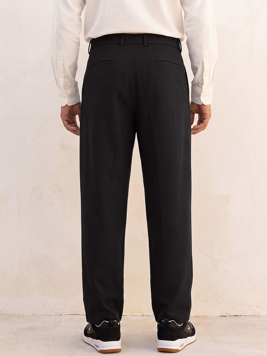 Straight Fit Trousers