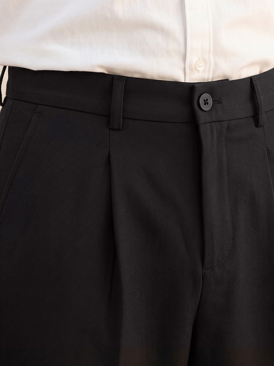 Straight Fit Trousers