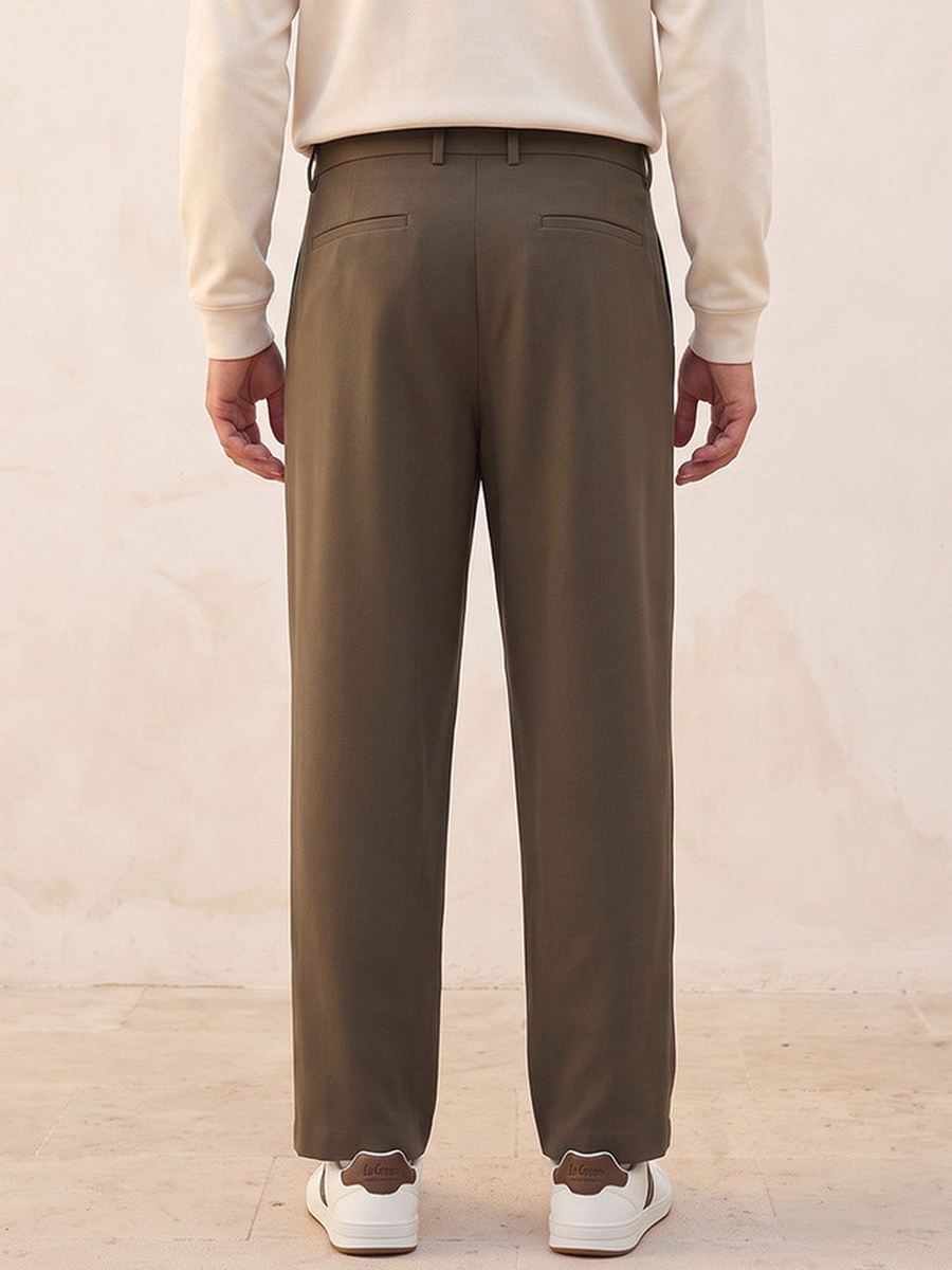 Straight Fit Trousers