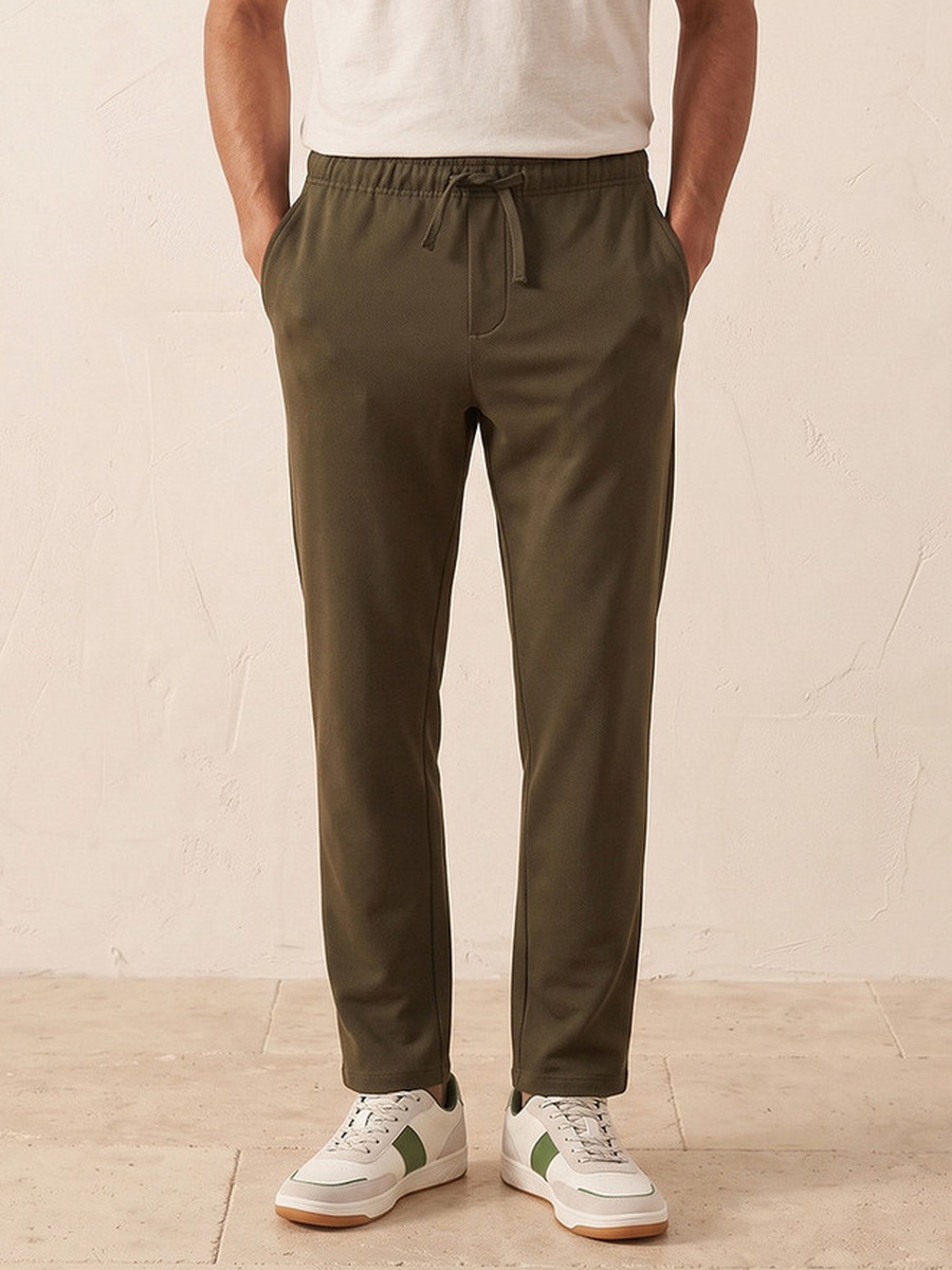 Drawstring Waist Trousers