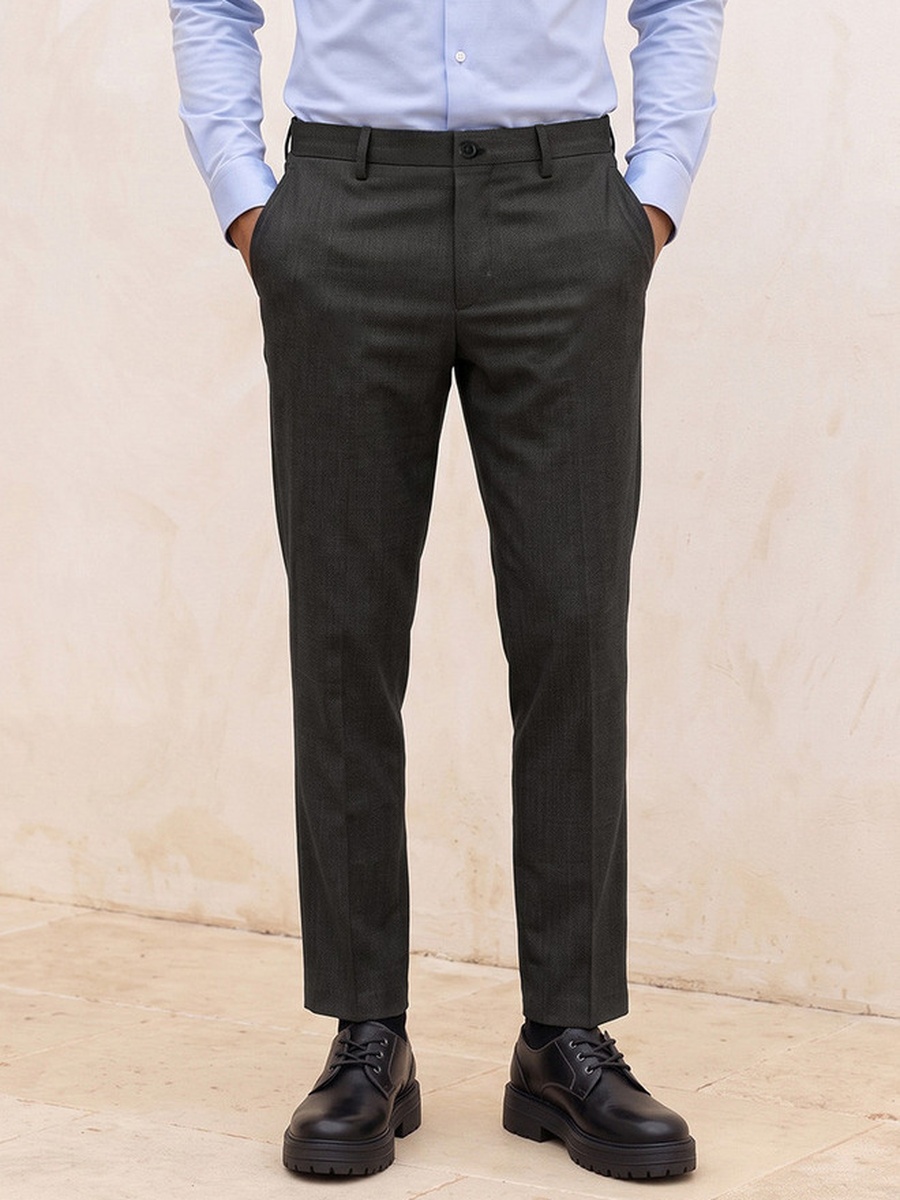 Regular Fit Formal Trousers