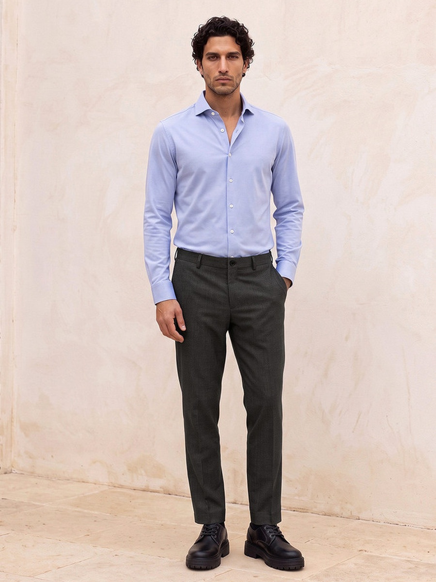 Regular Fit Formal Trousers