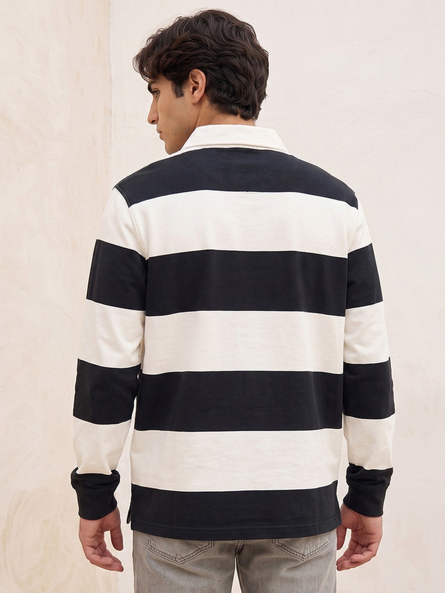 Striped Polo T-shirt