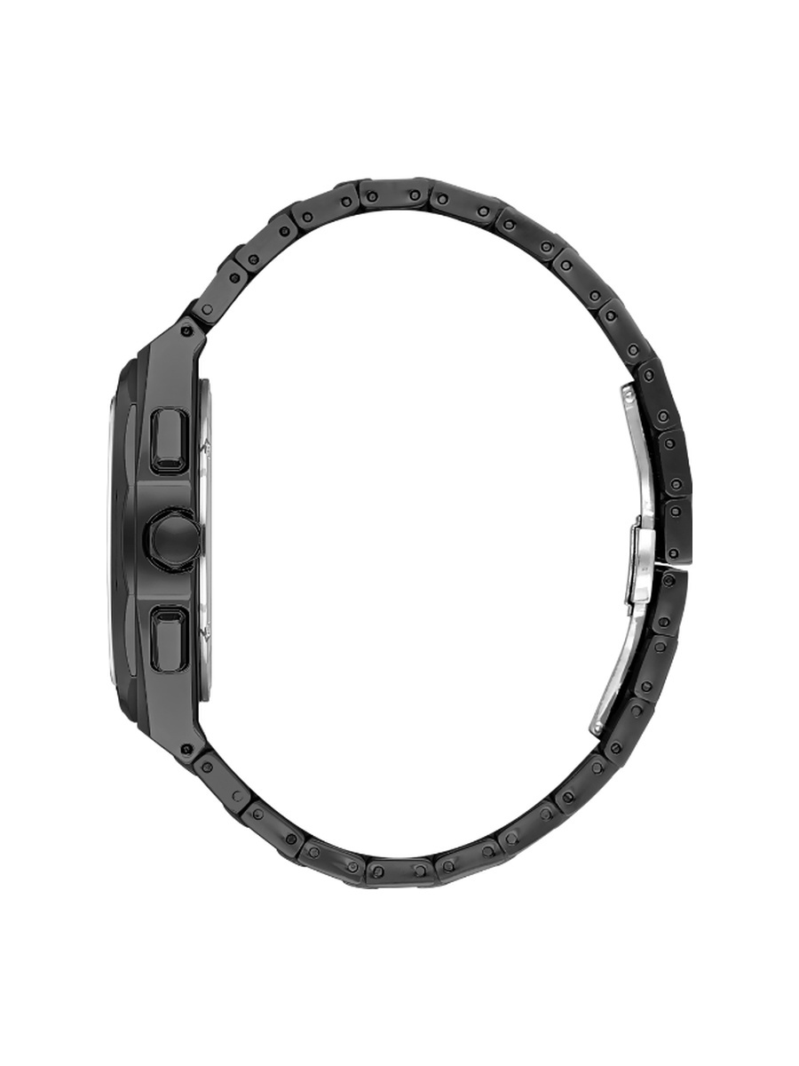 Exclusive Black Stainless Steel Watch for Men DK.1.14251-5