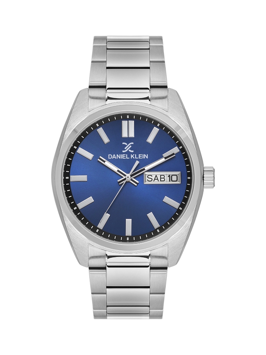 Premium Silver Stainless Steel Watch for Men DK.1.14197-3