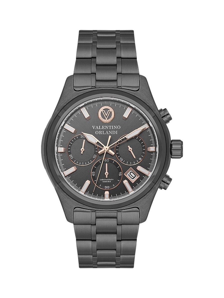 Black Stainless Steel Watch for Men VO.1.10030-5