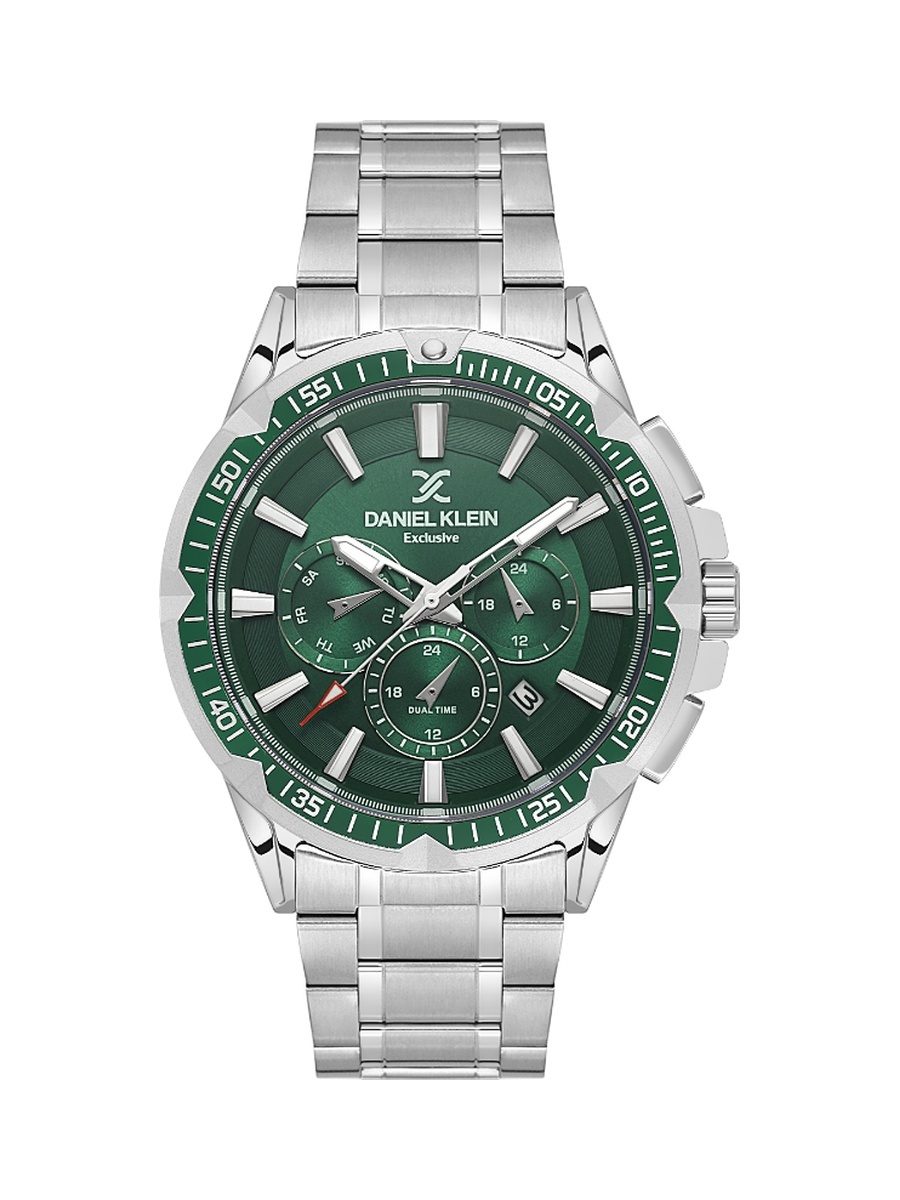 Exclusive Silver Stainless Steel Watch for Men DK.1.14254-3