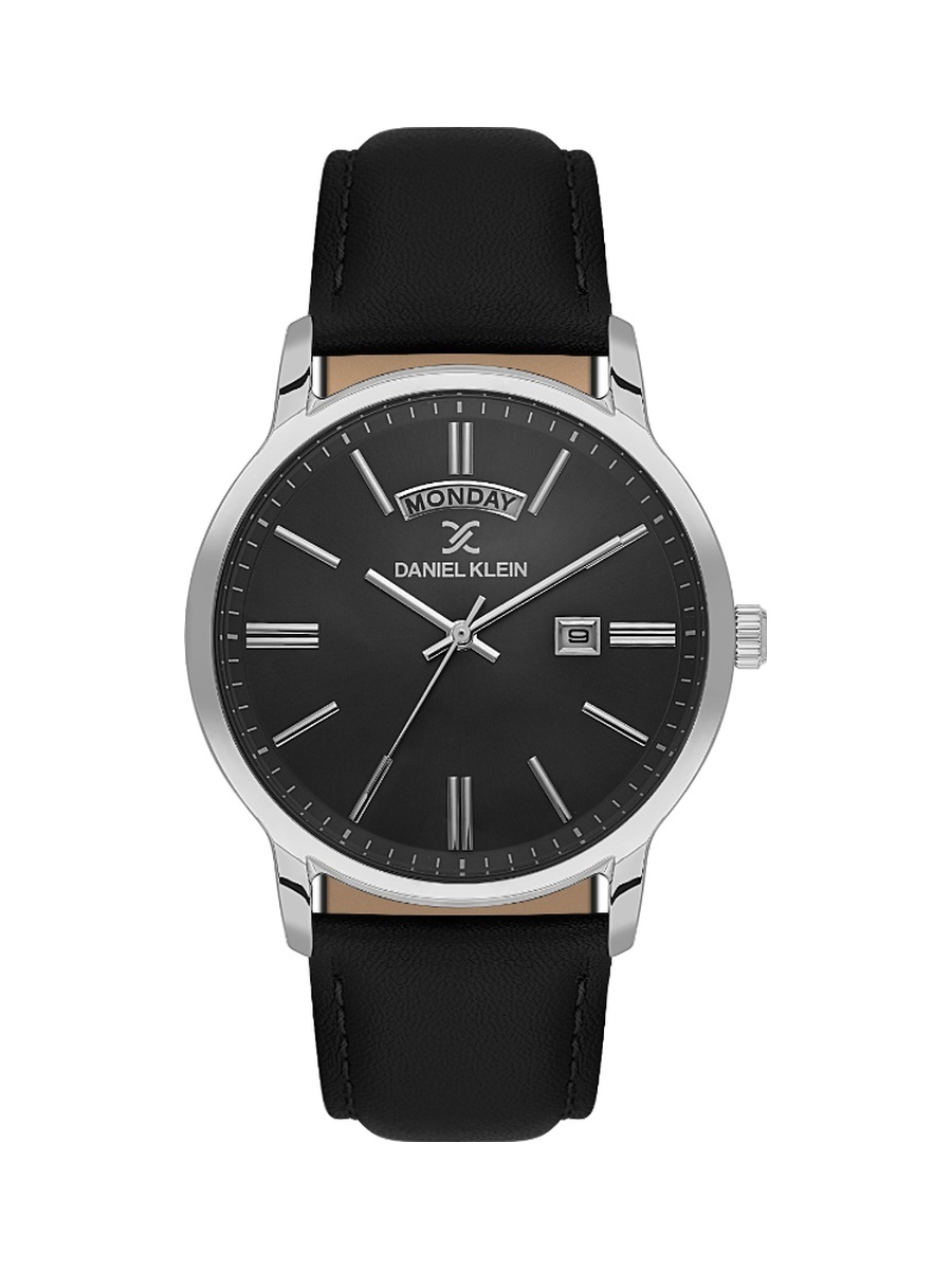 Premium Black Stainless Steel Watch for Men DK.6.14204-2