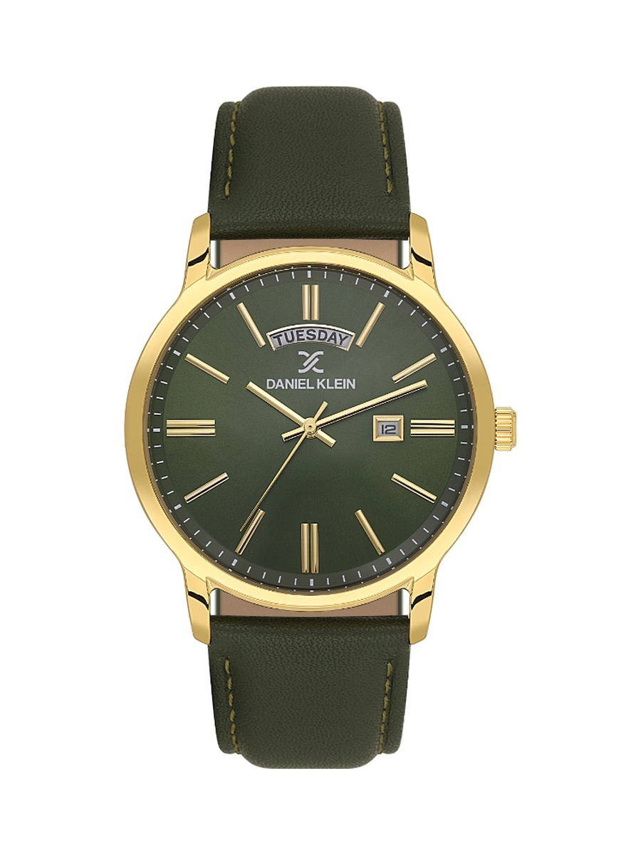 Premium Green Stainless Steel Watch for Men DK.6.14204-4