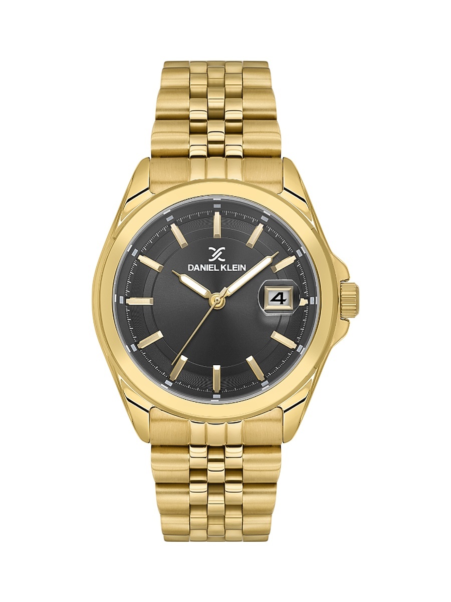 Premium Gold Stainless Steel Watch for Men DK.6.14205-4