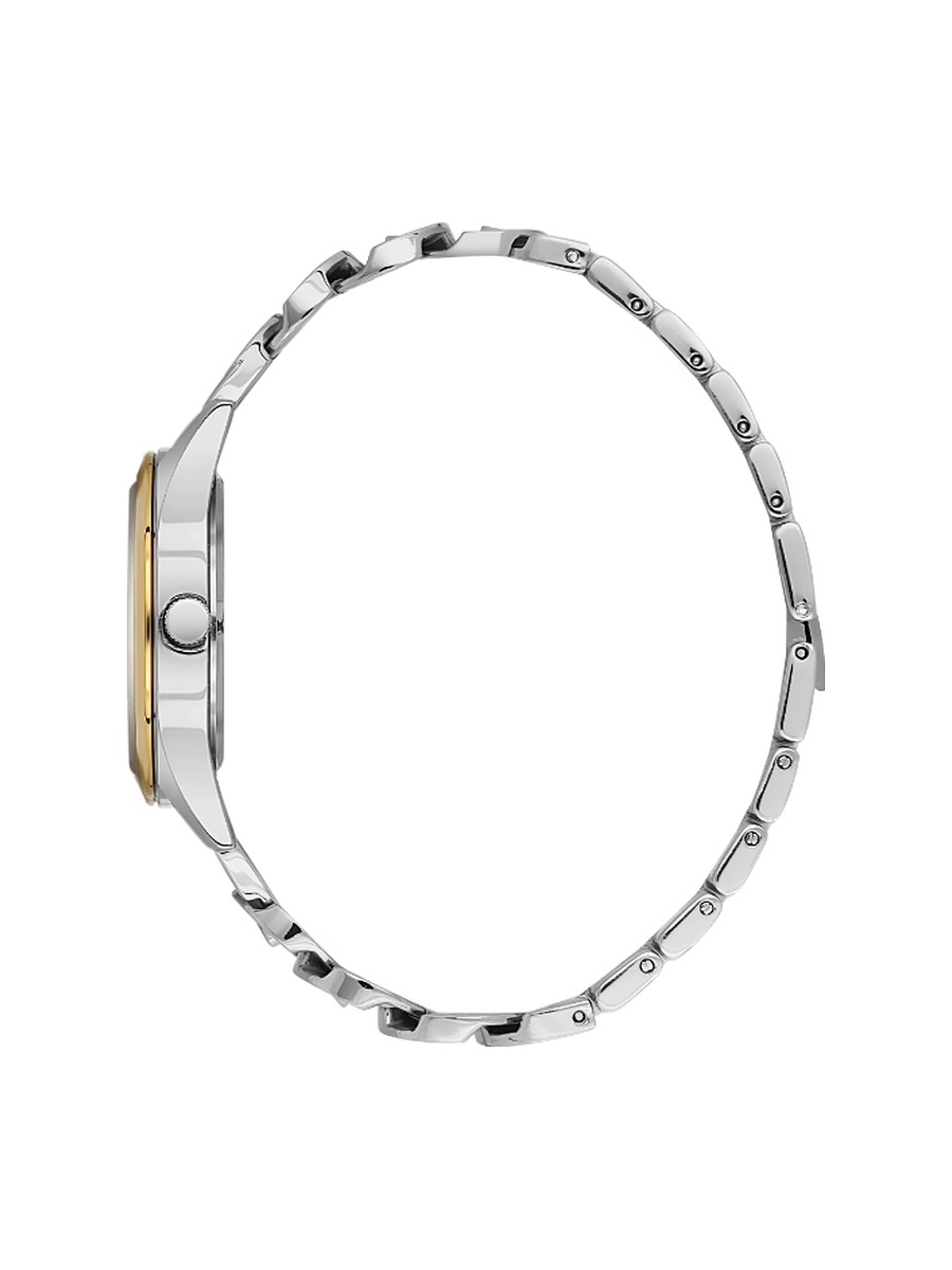 Premium Silver and Gold Stainless Steel Watch for Women DK.6.14185-4