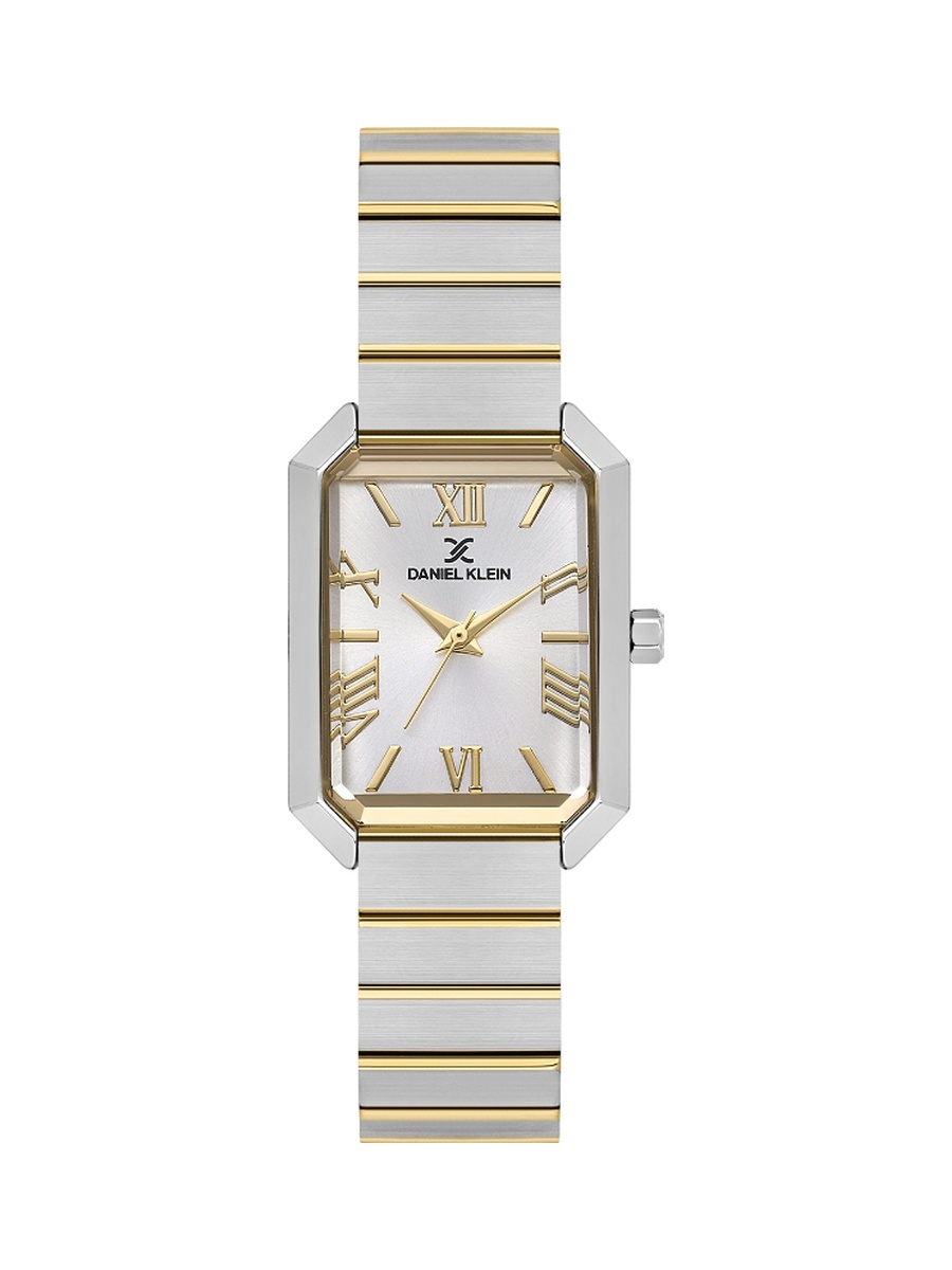 Premium Silver and Gold Stainless Steel Watch for Women DK.1.14172-3