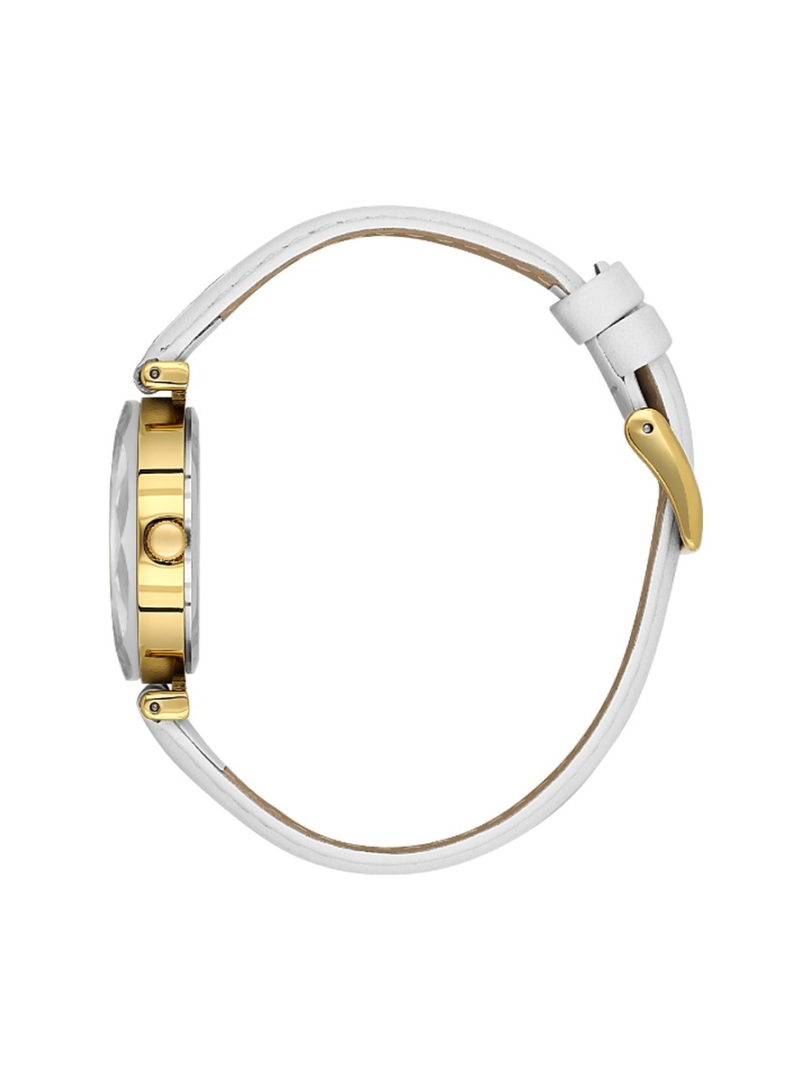 Premium White Leather Watch for Women DK.6.14188-2