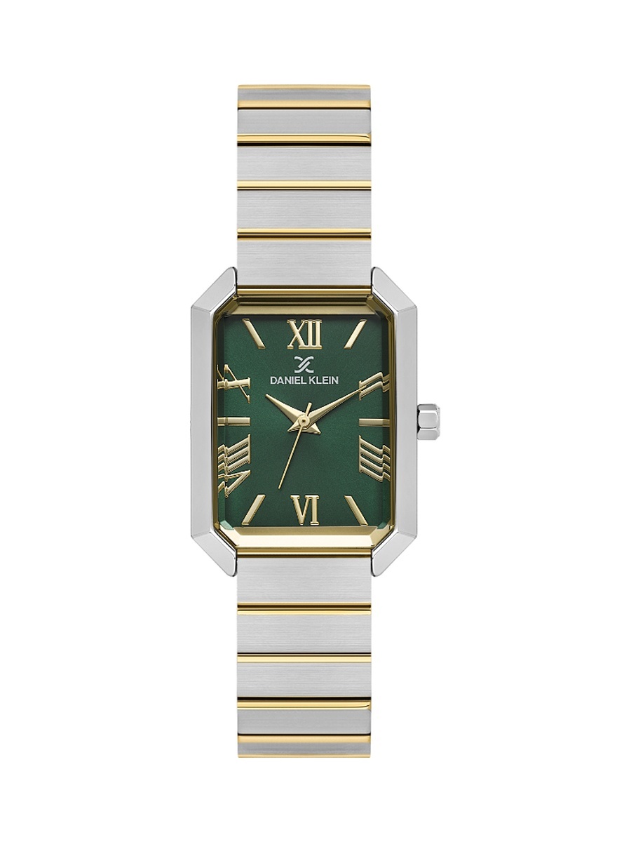 Premium Silver and Gold Stainless Steel Watch for Women DK.1.14172-4