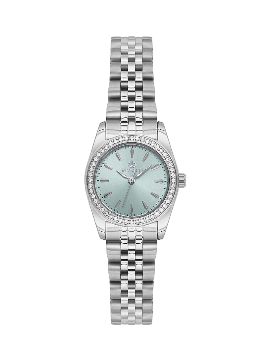 Quotidiana Silver Stainless Steel Watch for Women BG.1.10664-2