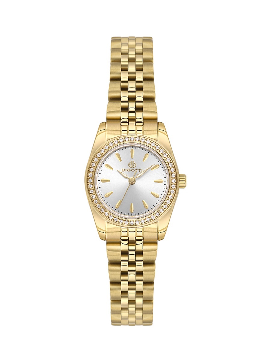 Quotidiana Gold Stainless Steel Watch for Women BG.1.10664-3