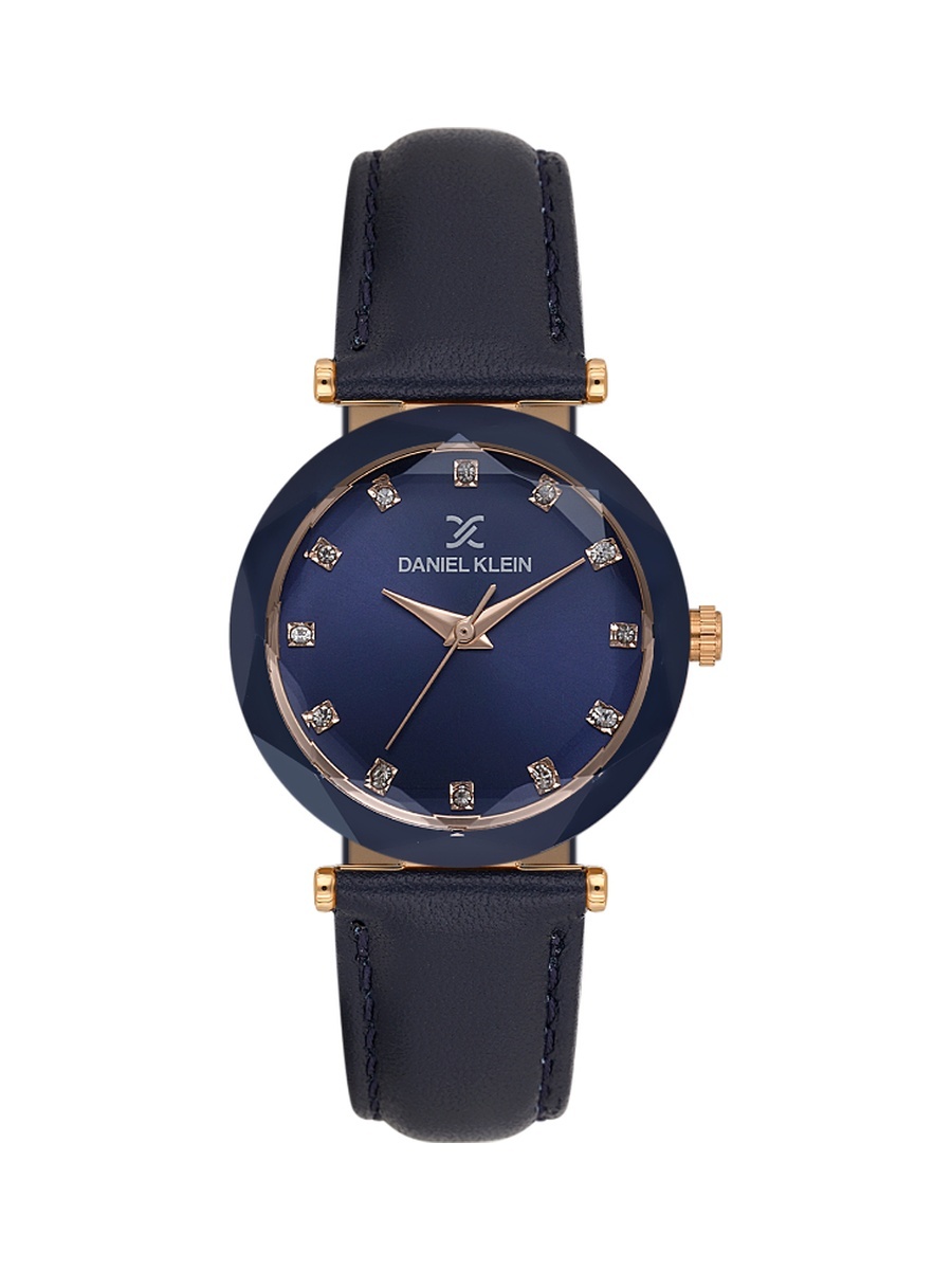 Premium Blue Leather Watch for Women DK.6.14188-5