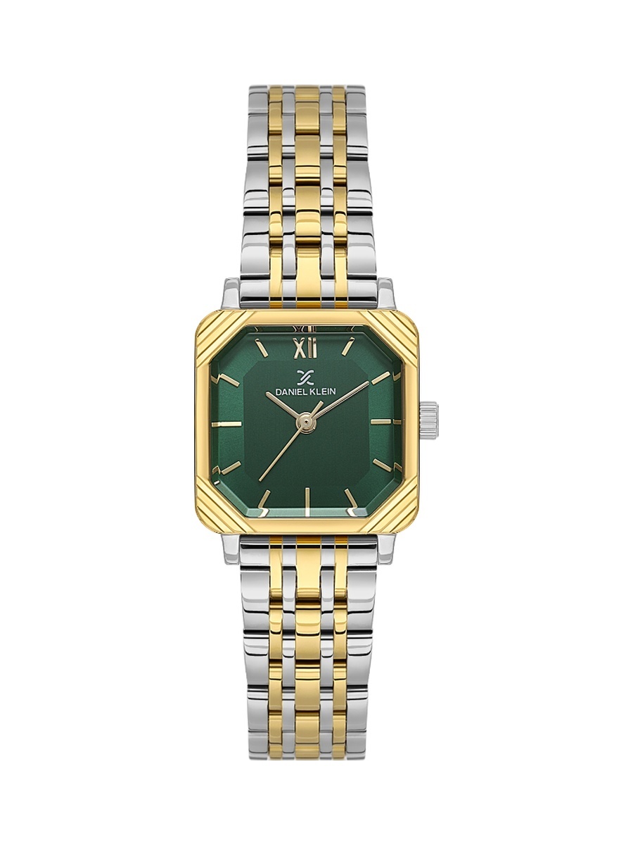 Premium Silver and Gold Stainless Steel Watch for Women DK.1.14153-5