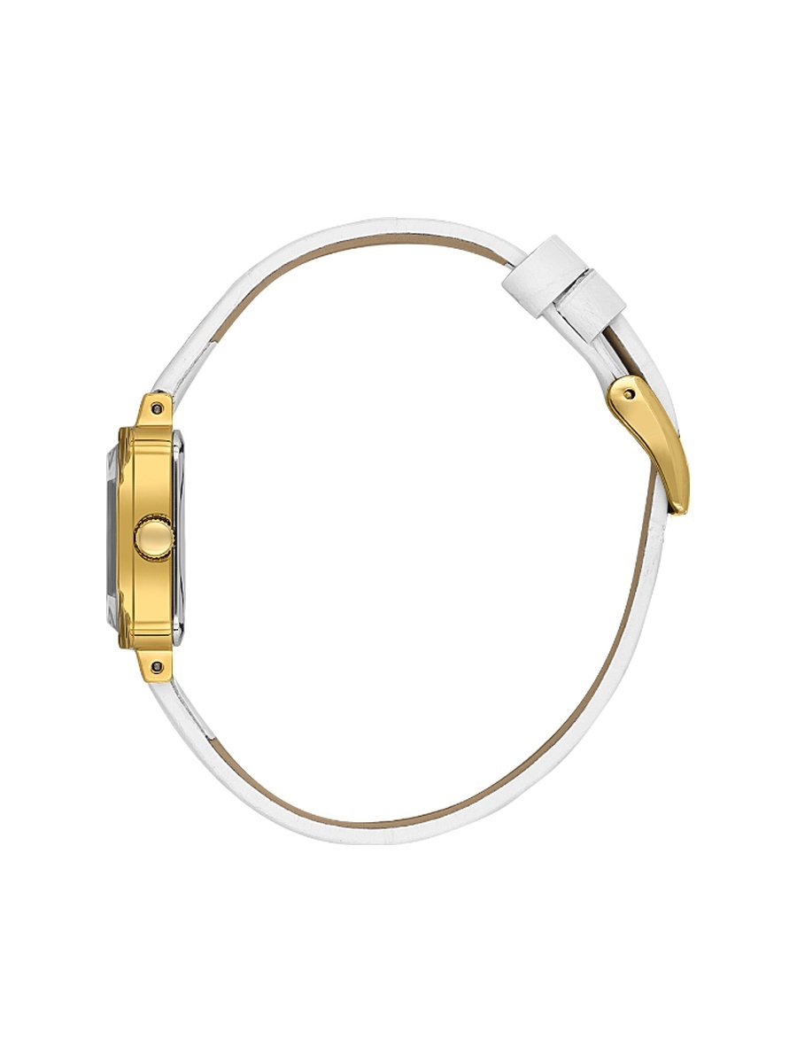 Premium White Leather Watch for Women DK.1.14154-2