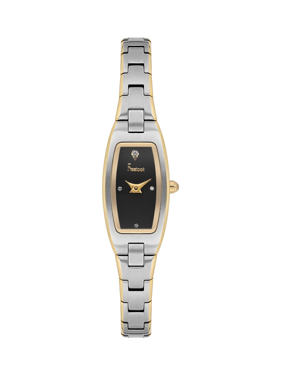 Jolie Silver and Gold Stainless Steel Watch for Women FL.4.10019-4